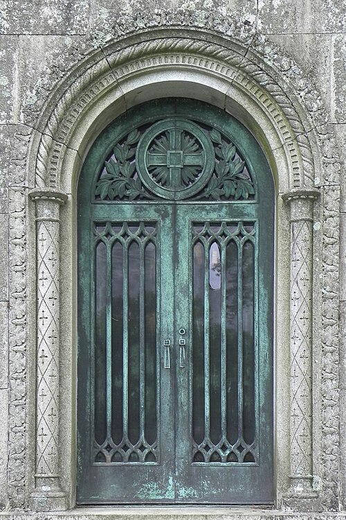 Bronze doors